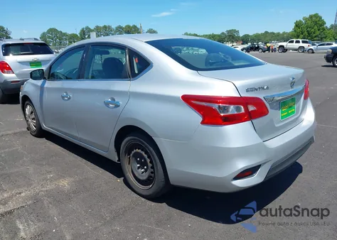 2019 Nissan Sentra S из США, поврежденный, VIN 3N1AB7AP7KY303503